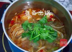 Illustration of how to make vermicelli pot in pot (the lazy person's way) 11