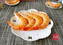 Microwave oven grilled shrimps Illustration of how to do it 8