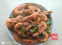 Illustration of Braised Prawns 11