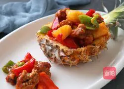 Illustration of how to make the most delicious pineapple sour pork 12