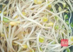 Illustration of how to make fried carrots and sprouts with bacon 1