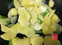 Illustration of how to make potato stewed Japanese melon 5