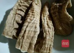 Illustration of braised pork with dried bamboo shoots 1