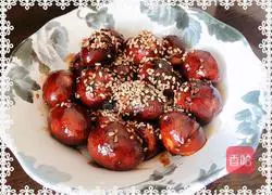 Illustration of braised quail eggs (eggs) 14