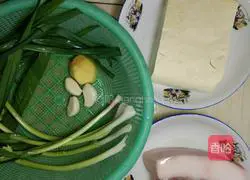 Stir-fried pork with tofu Illustration of how to do it 1