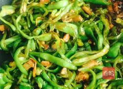 Sweet and sour green peppers Practice illustration 5