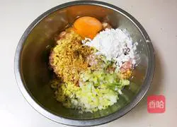 Illustration of how to make golden meatballs 11