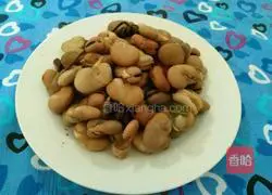 Illustration of how to make spiced broad beans 5