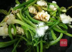 celery Illustration of how to make fried scallops 6