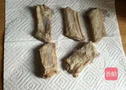 Illustration of how to make fermented bean curd and pork ribs 3