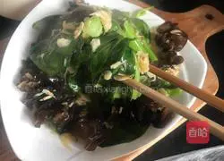 Illustration of how to make shrimps and rape sprouts 11