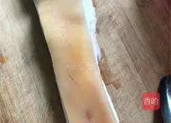 Illustration of how to make braised pork 1