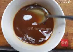 Illustration of how to make sweet and sour poached eggs 8