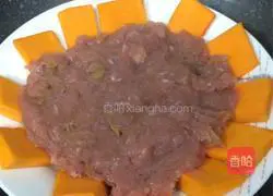 Lantern Festival on the 15th day of the first lunar month - Illustration of how to make steamed pork pie with pumpkin 9