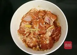 Illustration of how to make steamed taro bento with spareribs 4