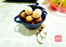 Illustration of how to make spiced quail eggs 5