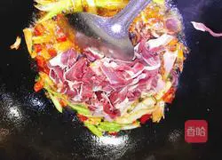 Illustration of how to make duck gizzards with pickled pepper 6