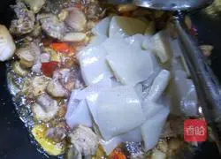 Illustration of how to make fried konjac duck 8