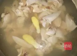 Illustration of how to cook chicken wings and eggplant stewed 2