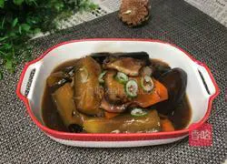 Illustration of how to make bacon and eggplant stew 15