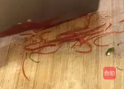 Illustration of how to make peacock fish with open tail 6