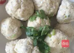 Illustration of how to make tofu meatballs 7