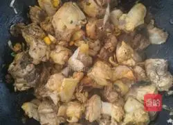 Illustration of how to make chicken stewed with potatoes 5