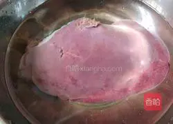 Illustration of how to make boiled pork liver 3