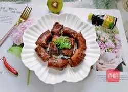 Illustration of how to make braised duck neck 10