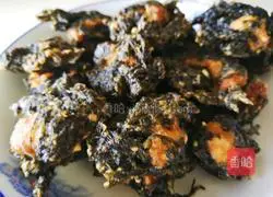 Illustration of how to make fried seaweed and vinegar pork 6