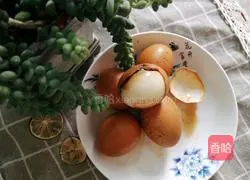 Tea eggs Illustration of how to do it 4