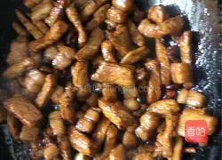 Potato and pork belly stewed in white Illustration of how to make kidney beans 4