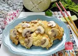 Illustration of how to make fried eggs with young bamboo shoots 8