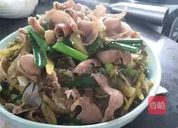 Illustration of how to make sauerkraut and fat sausage 13