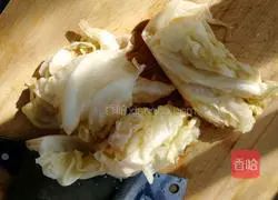 Sauerkraut, vermicelli and meat Illustration of how to do it 1