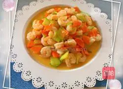 Illustration of how to make stir-fried shrimps 8