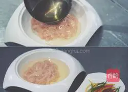 Illustration of how to make fried shredded chicken 11