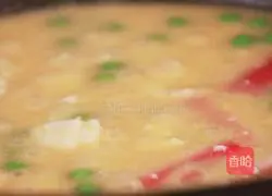 Illustration of how to make crab roe tofu 15