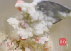 # steamed vegetables# Illustration of how to make quail eggs stuffed with mashed potatoes 2