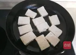 Illustration of how to make crispy tofu with minced meat 6