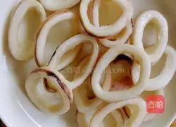 CookbookMake Illustration of how to make squid rings 1