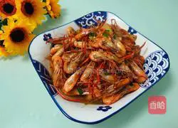 Illustration of how to make stir-fried river shrimp 7
