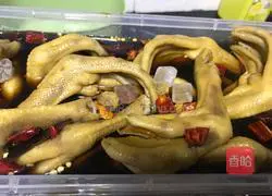 Secret Illustration of how to make homemade soaked duck feet 5