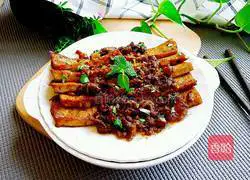 Illustration of how to make sand tea tofu 10