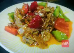 Illustration of how to make colorful pepper tenderloin 15