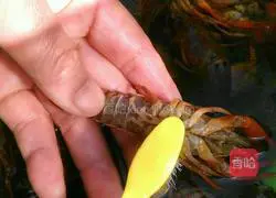 Illustration of how to make steamed crayfish 4