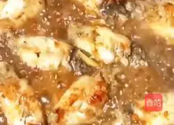 Illustration of how to make sauce-flavored chicken wings 15