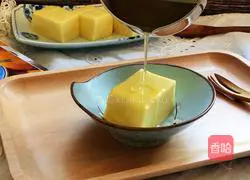 Illustration of how to make seaweed, pine, egg and tofu 6