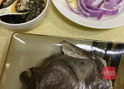 Illustration of how to make sweet and sour butterfly fish head 5