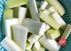 Illustration of how to cook Dipu with sausage 1